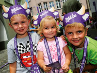 Milka Schokofest in der Alpenstadt Bludenz