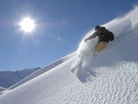 Freeride am Sonnenkopf im Klostertal