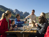 Bergfrühstück auf der Douglashütte im Brandnertal