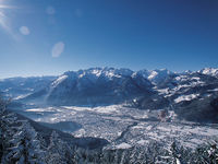 Bludenz im Winter
