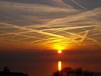 Sonnenuntergang am Eichenberg